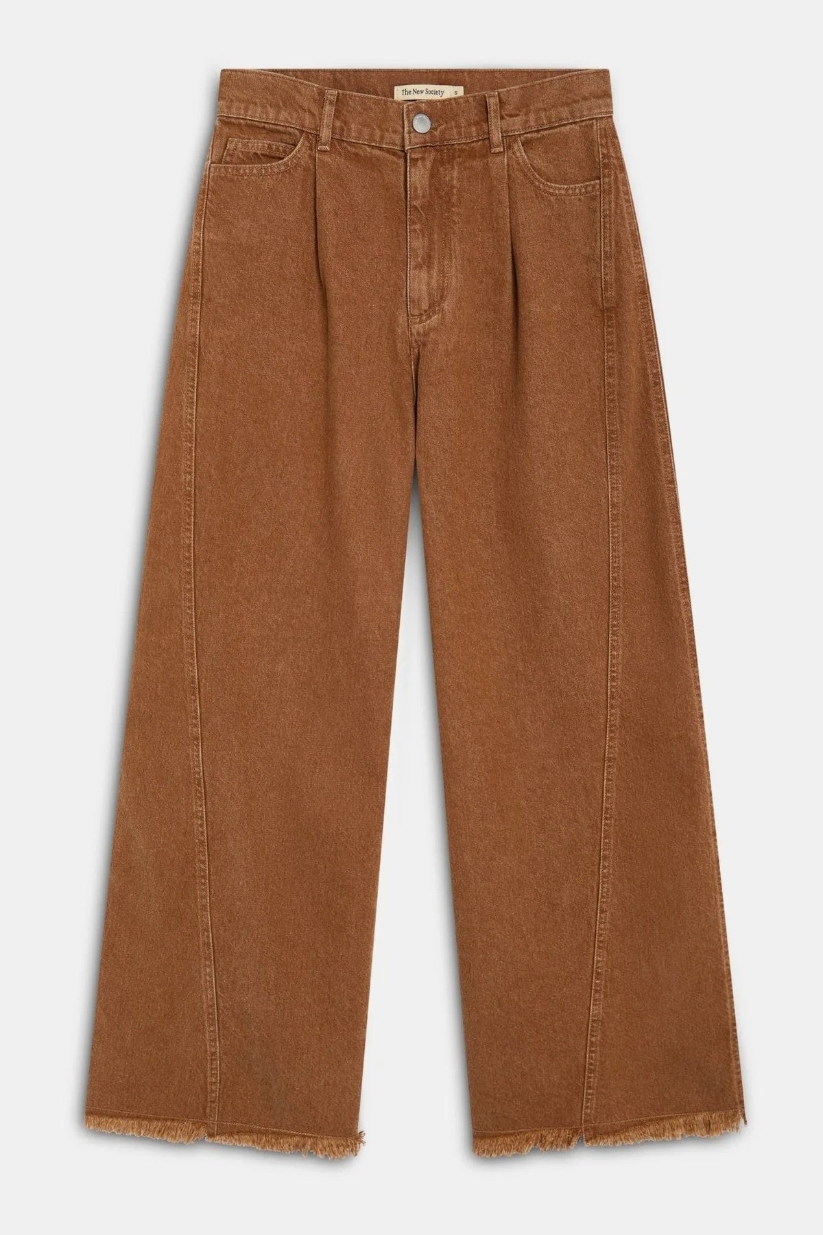 TNS Denim Woman Extra Wide Trousers Hazel