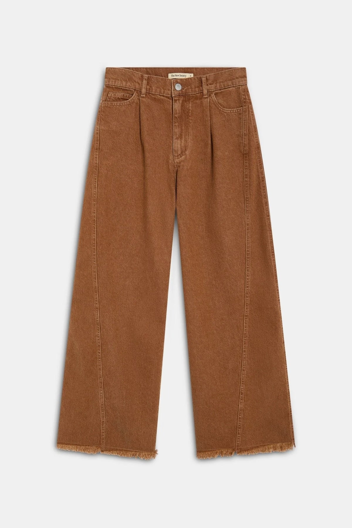 TNS Denim Woman Extra Wide Trousers Hazel