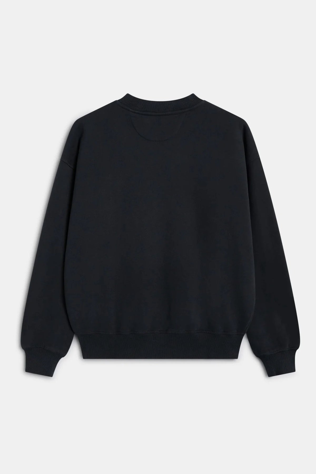 TNS Logo Rib Collar Sweatshirt Moonless Night