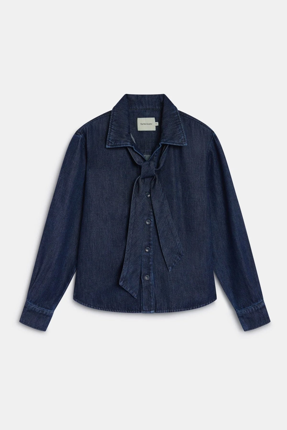 TNS Tencel Shirt Dark Blue Denim