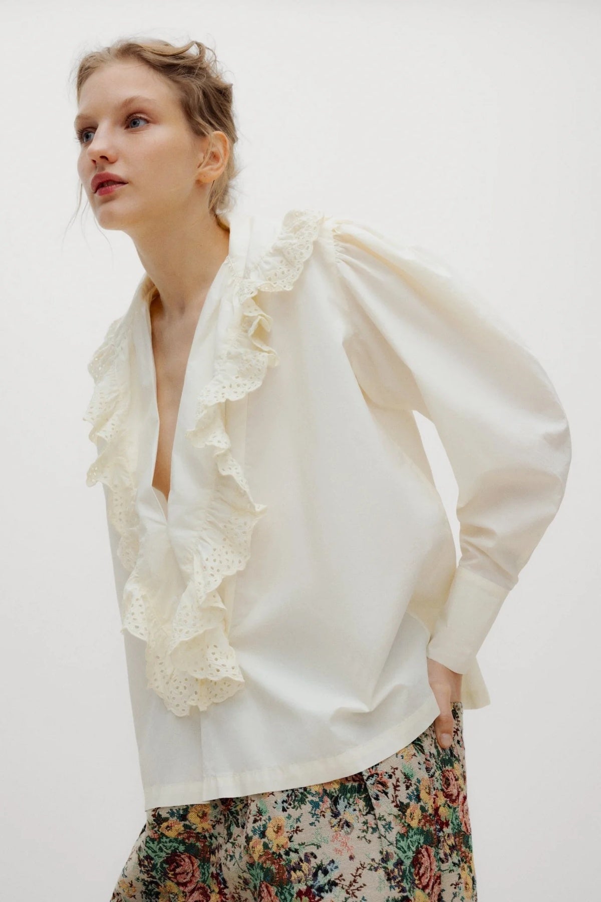 Vega Blouse Whisper White