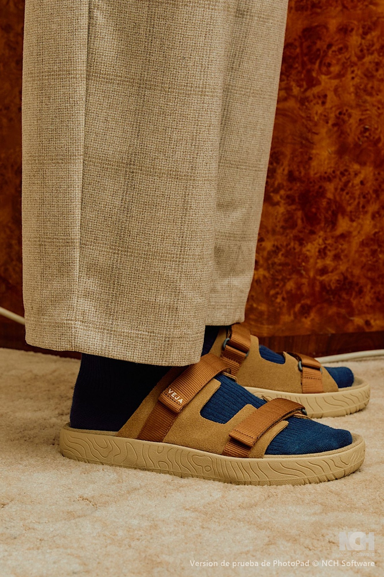 Arpoador Suede Tent Cognac Woman