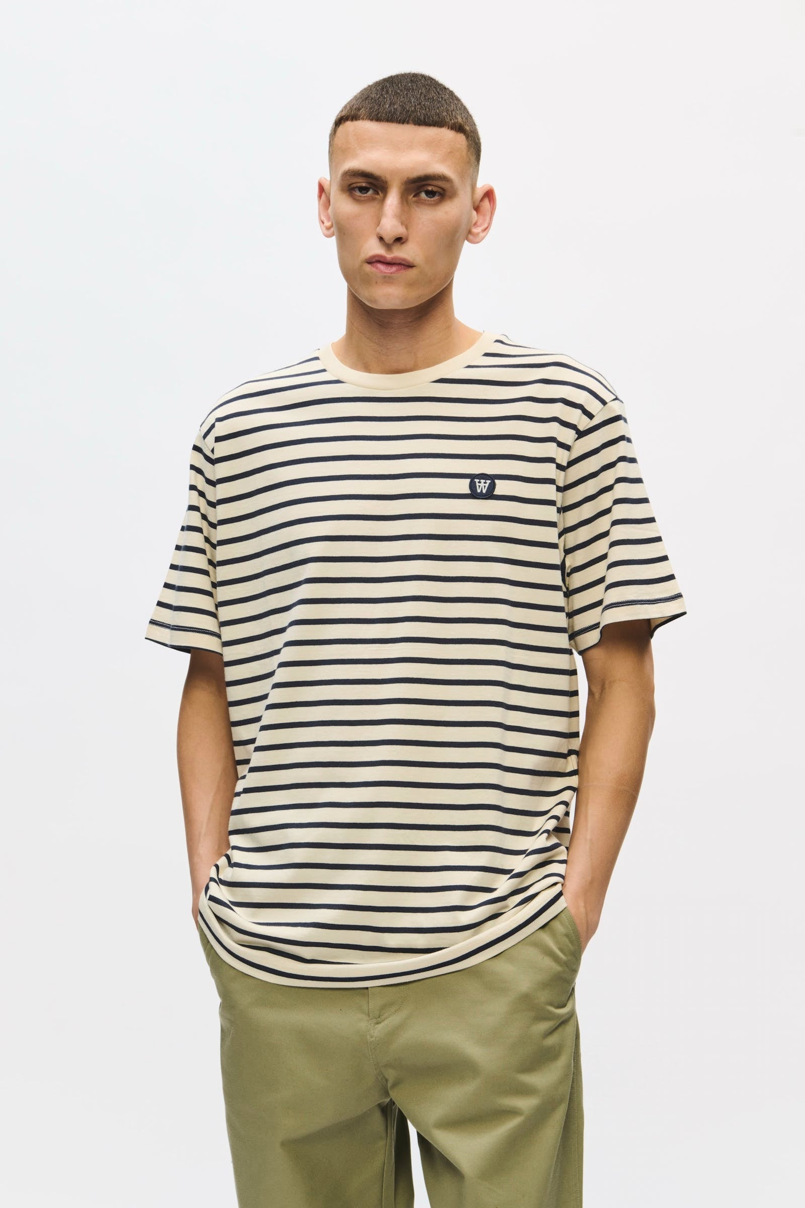 Ace Stripe Tee Black Beauty