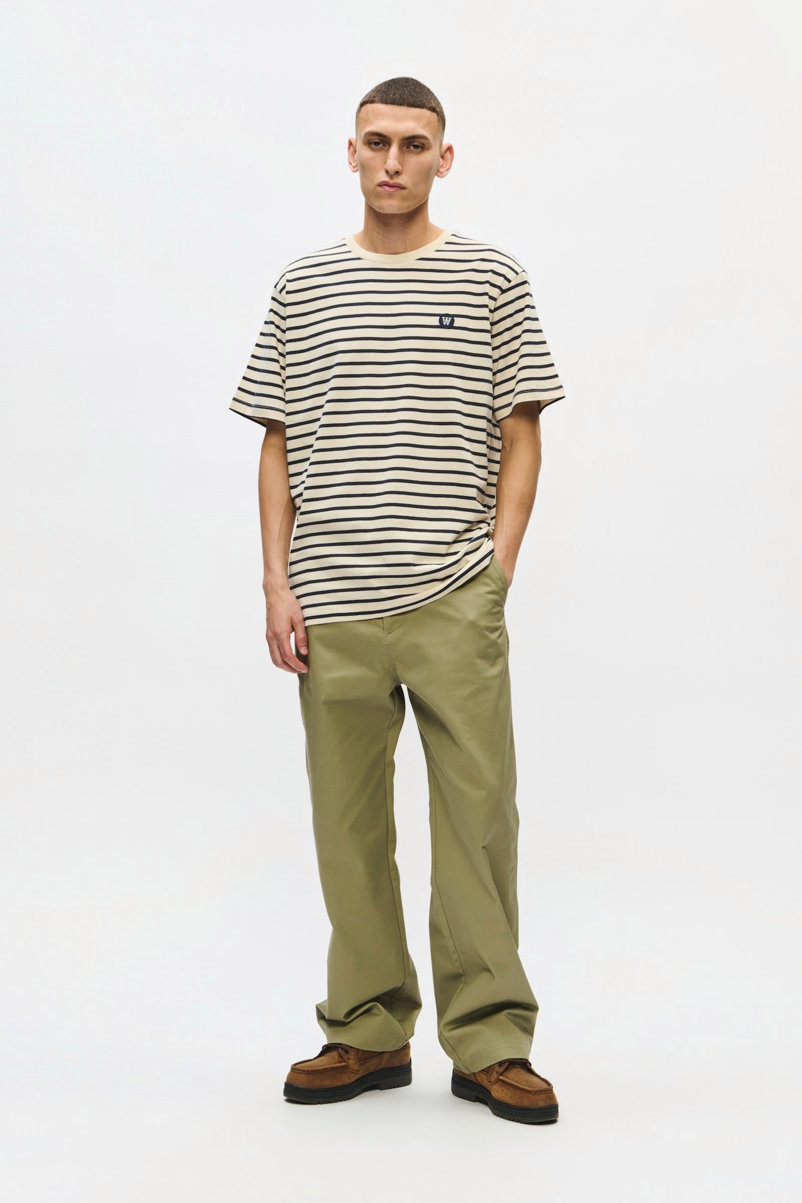 Ace Stripe Tee Black Beauty