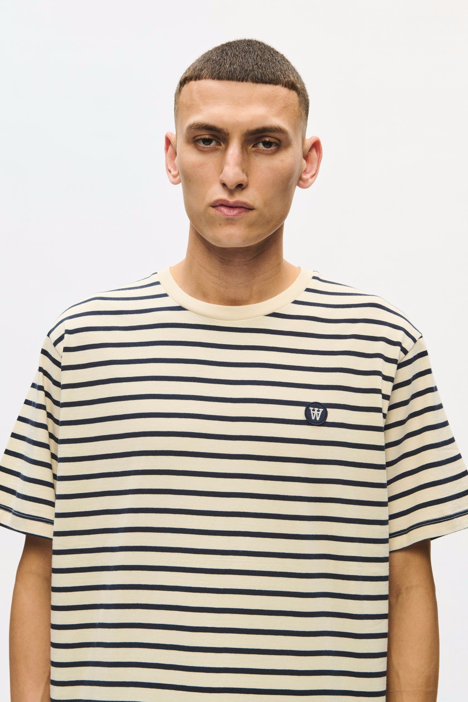 Ace Stripe Tee Black Beauty