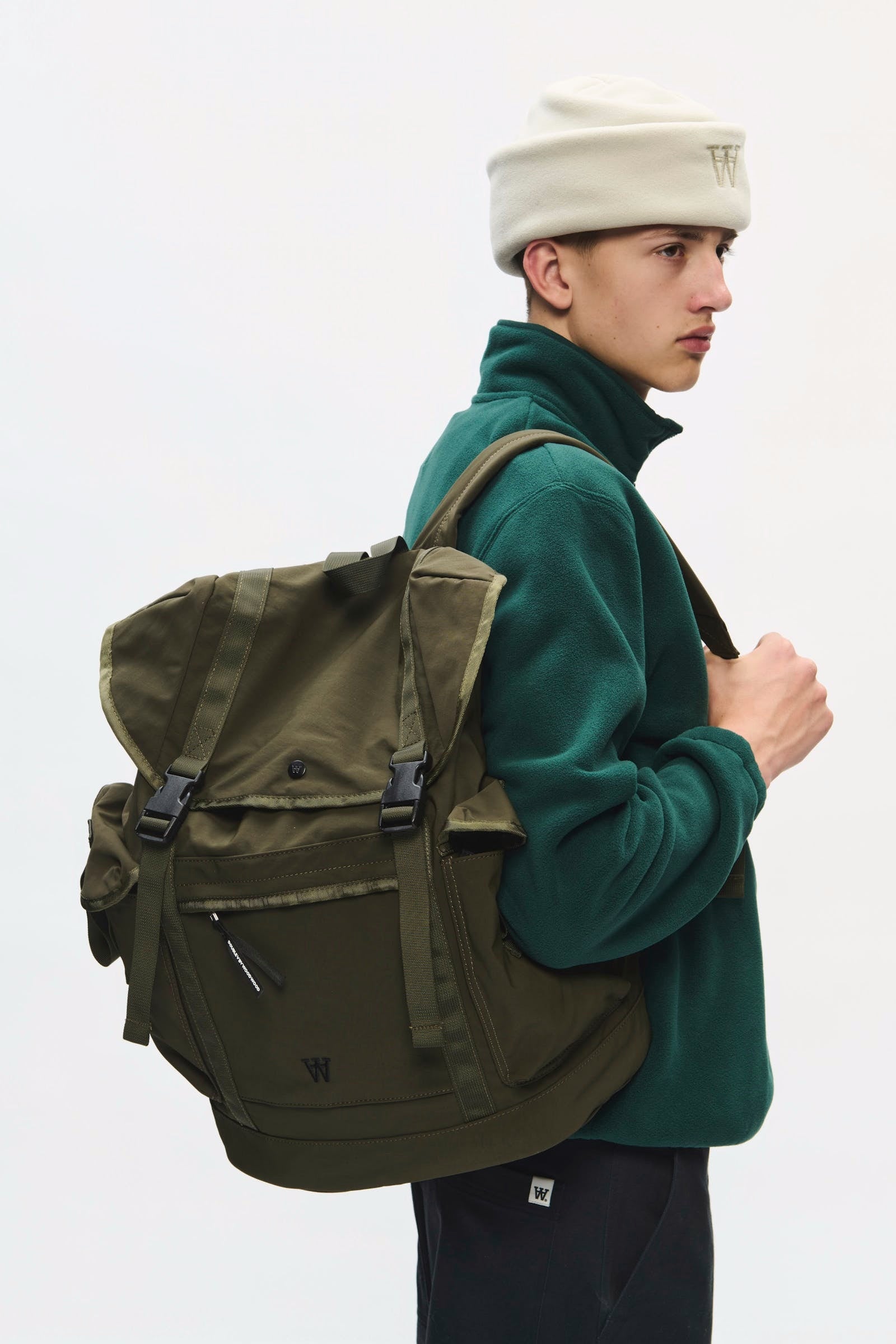 Karl Rucksack Grape Leaf Army