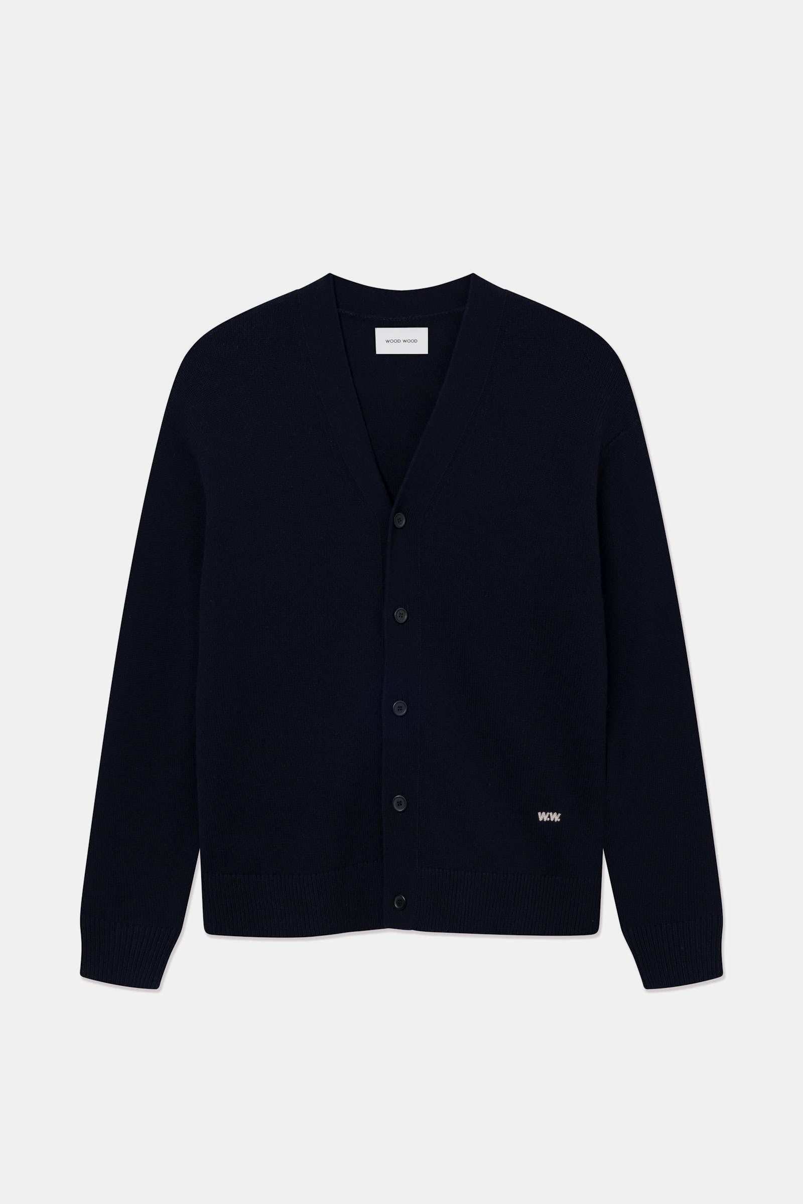 Logo Cardigan Salute Navy