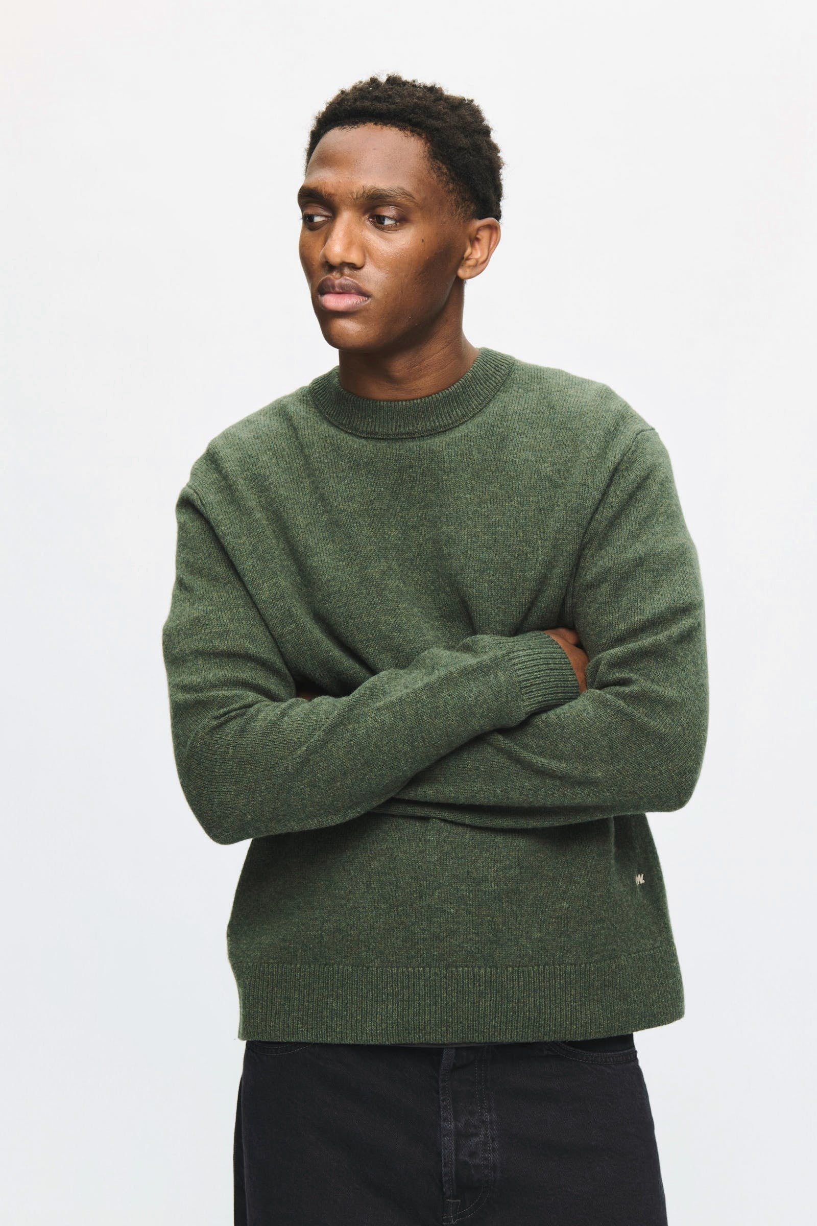 Logo Crew Neck Sweater Deep Depths