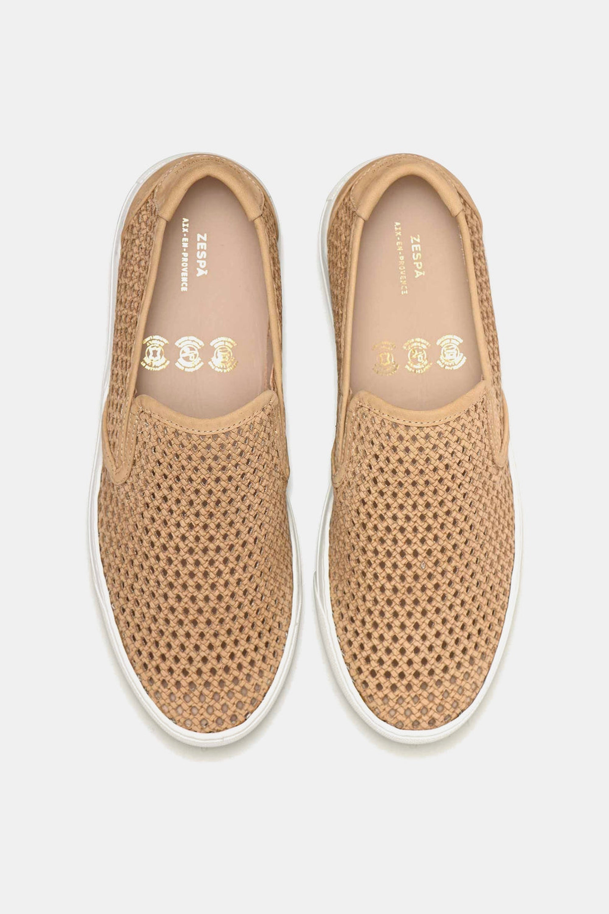Zespa Zsp 10 Nubuck Ajoure Beige - Vista 4
