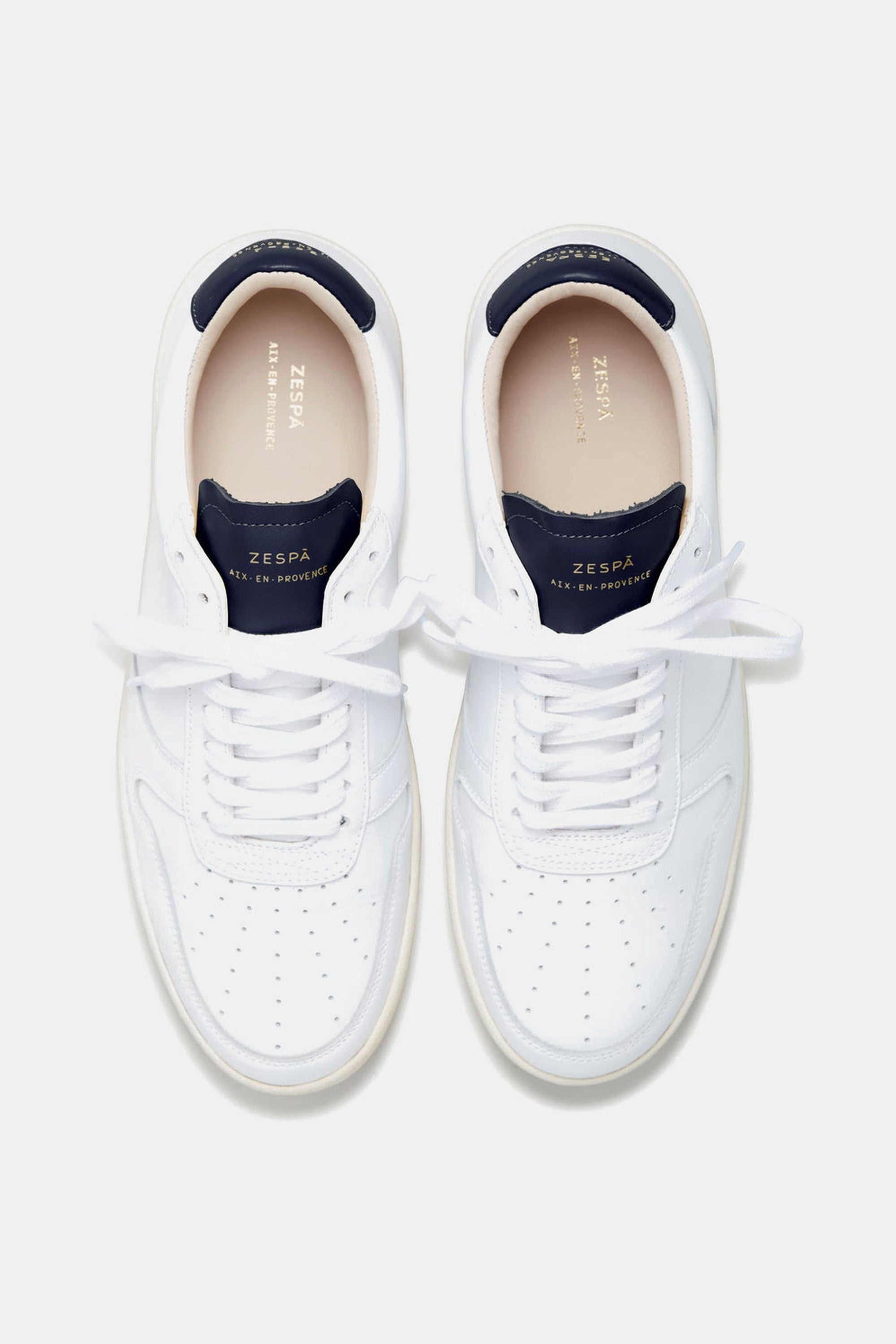 Zespa Zsp 23 Apla Nappa White Navy - Vista 4