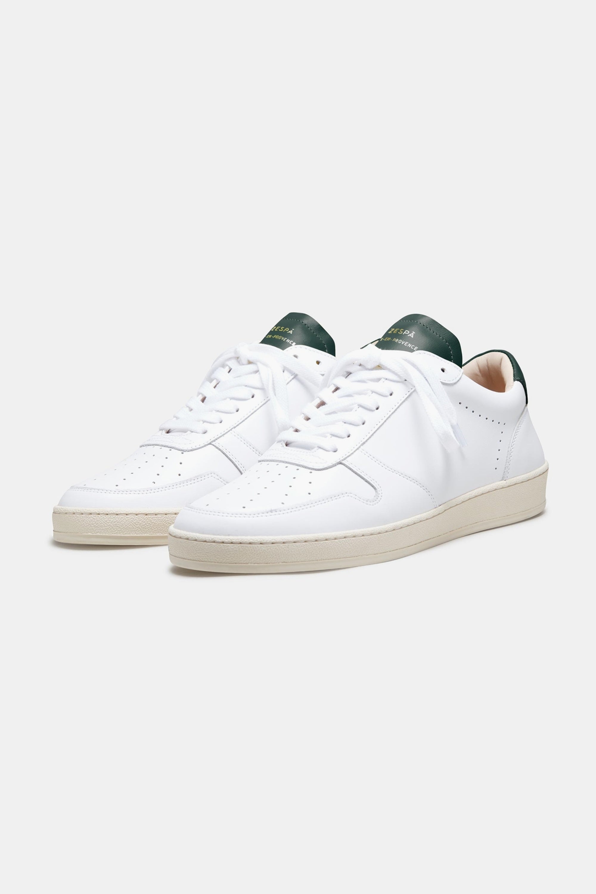ZSP23 Apla Nappa White Dark Green