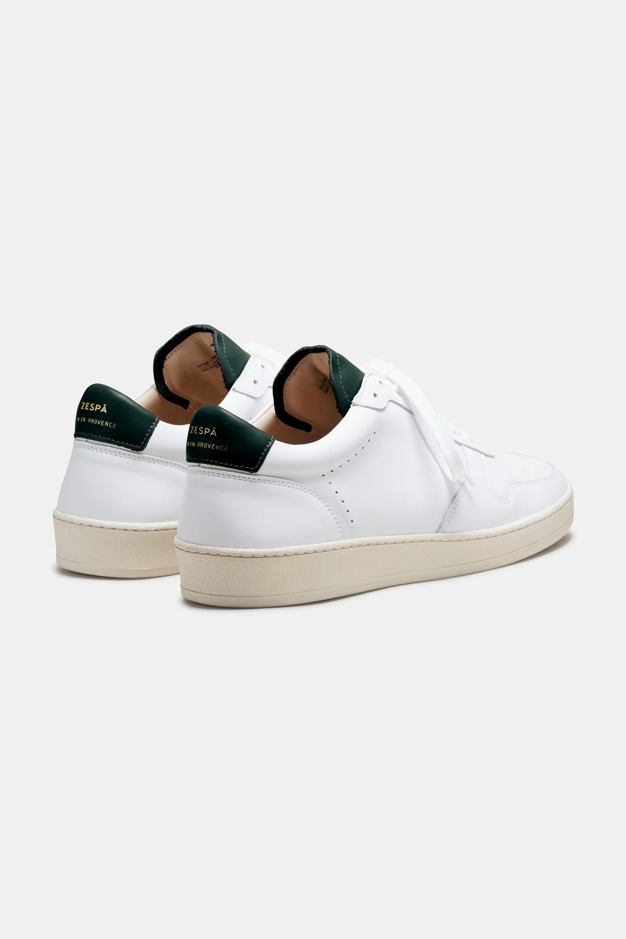 ZSP23 Apla Nappa White Dark Green