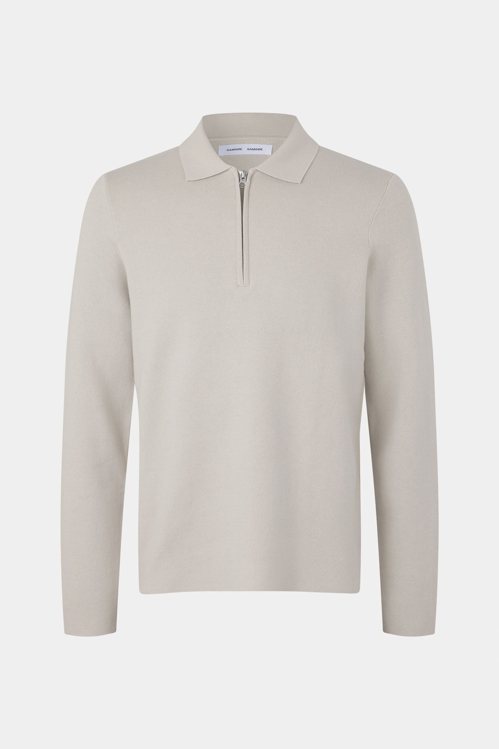 Saguna Half Zip Polo Natural