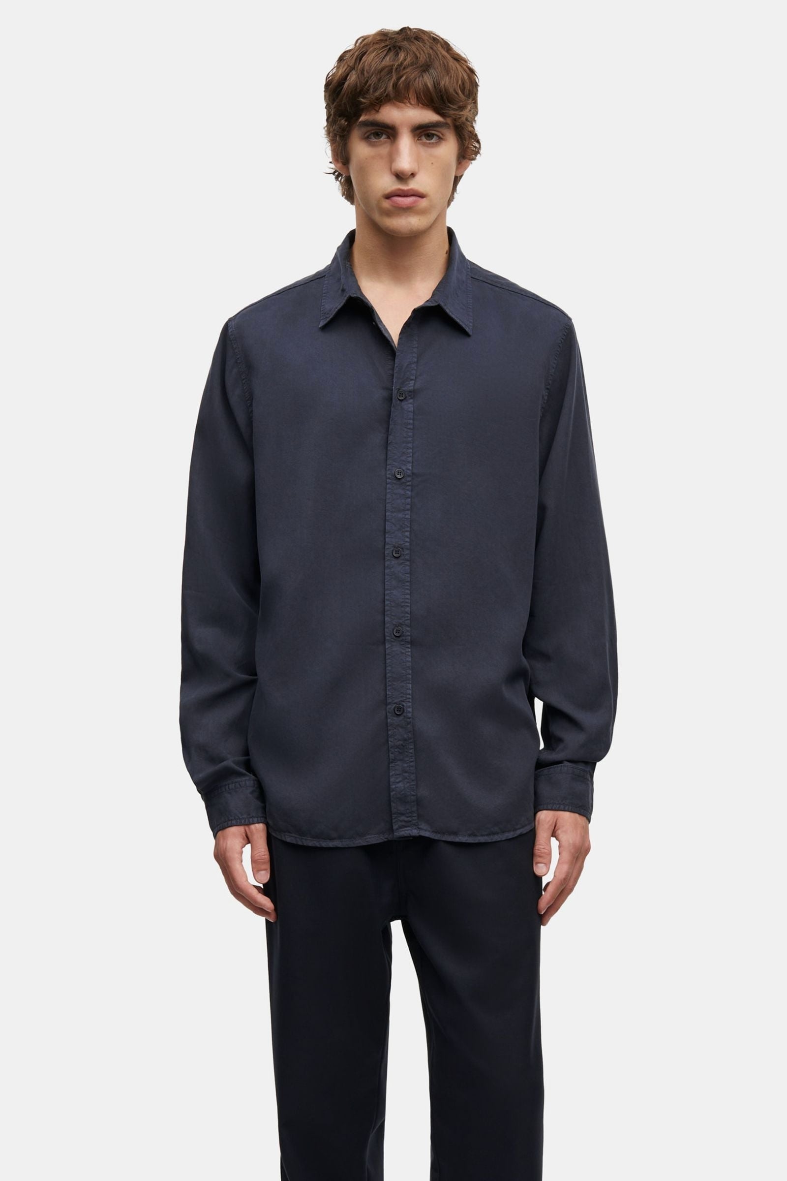 Saryan Tencel Shirt Navy