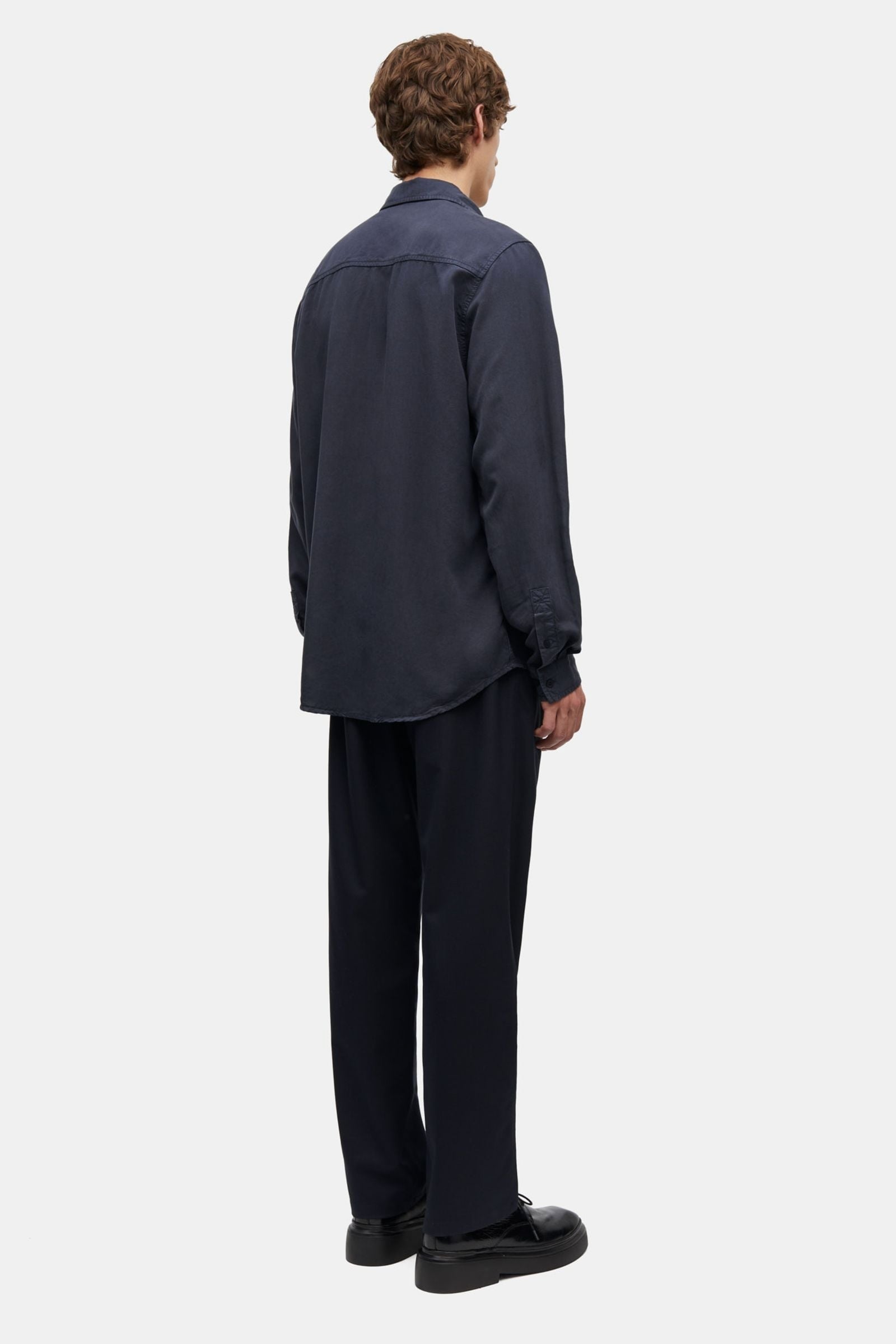Saryan Tencel Shirt Navy