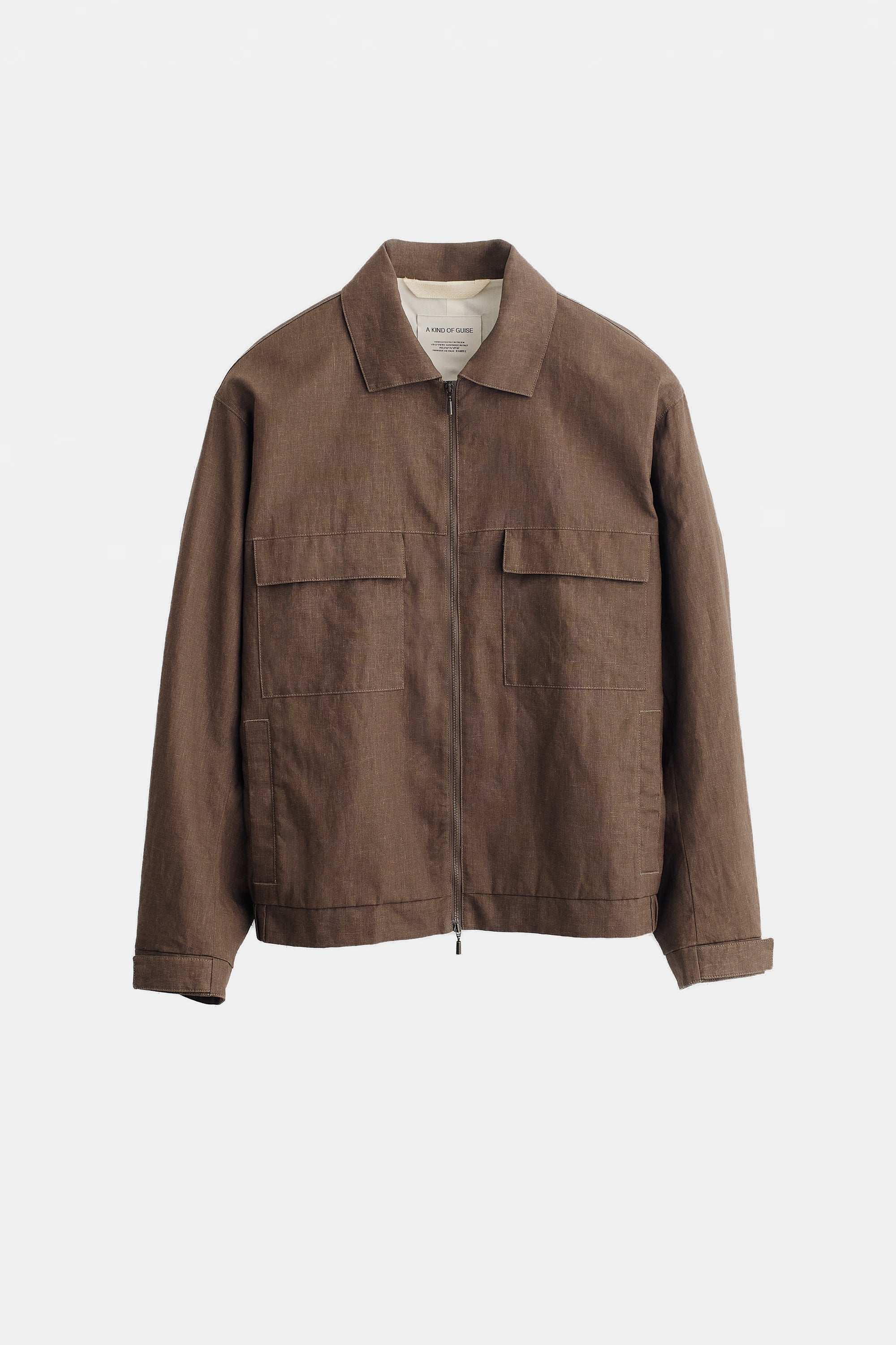 Embu Jacket Truffle Linen