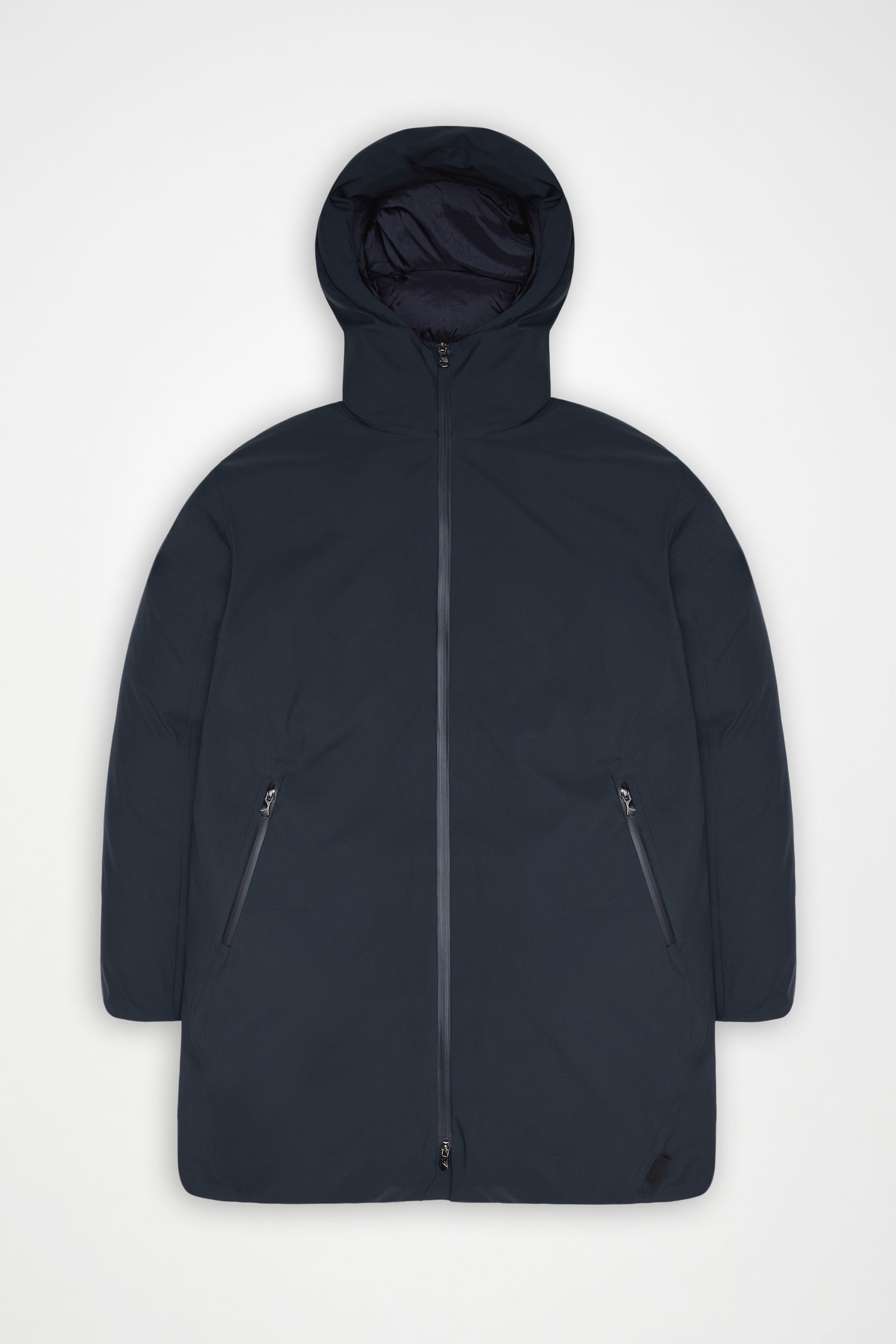 Sarna Long Puffer Jacket Navy