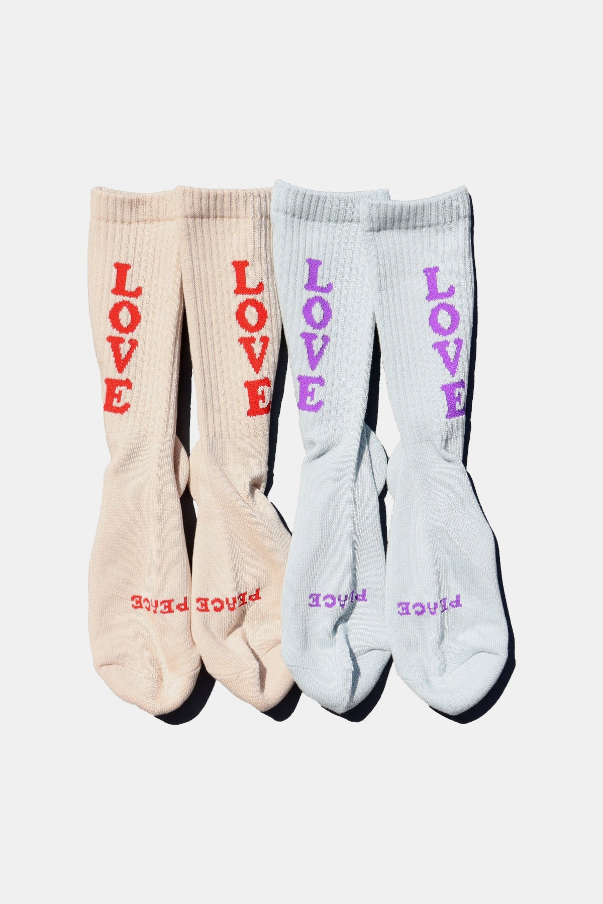 Rostersox LOVE SOCKS - BEIGE