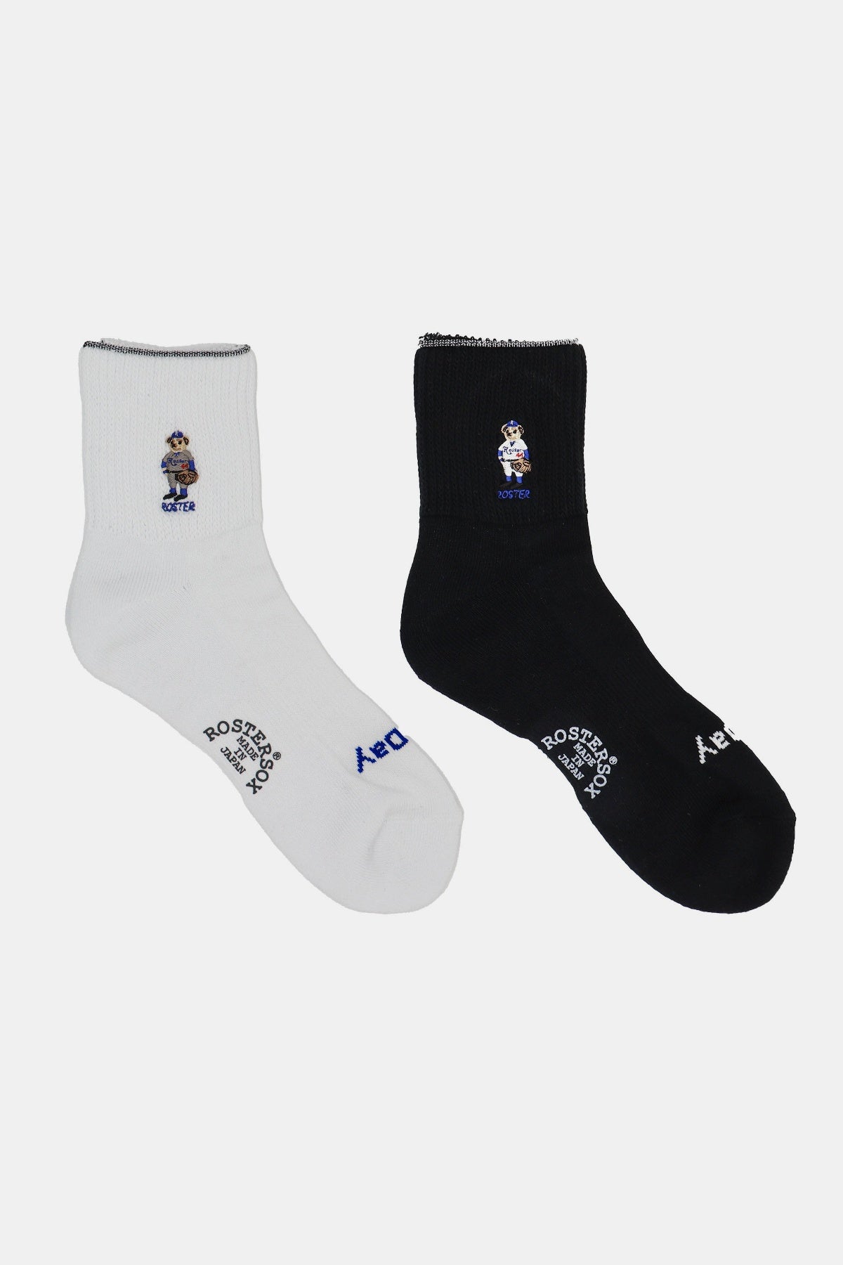 Rostersox BEAR SOCKS - WHITE