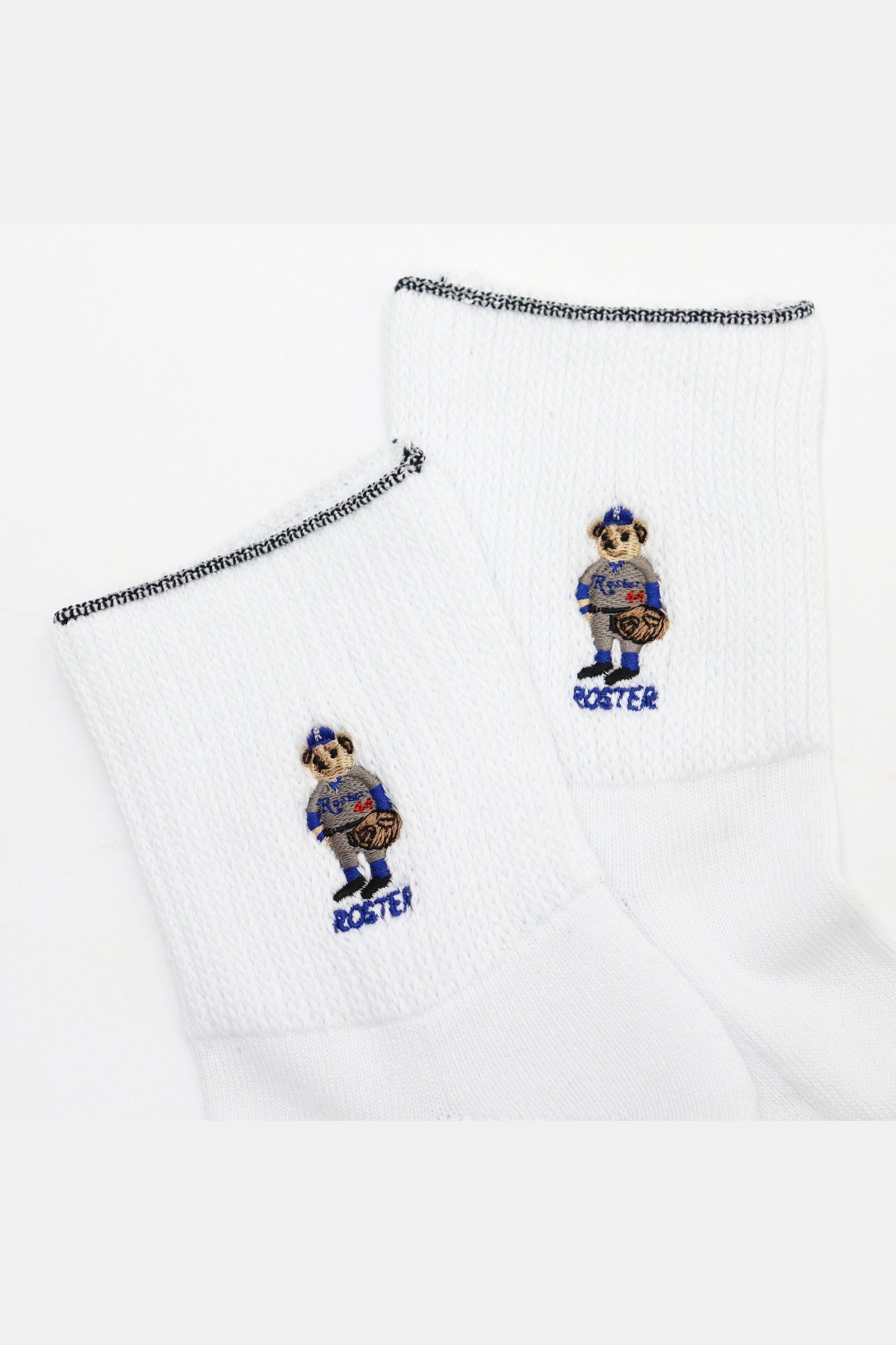 Rostersox BEAR SOCKS - WHITE
