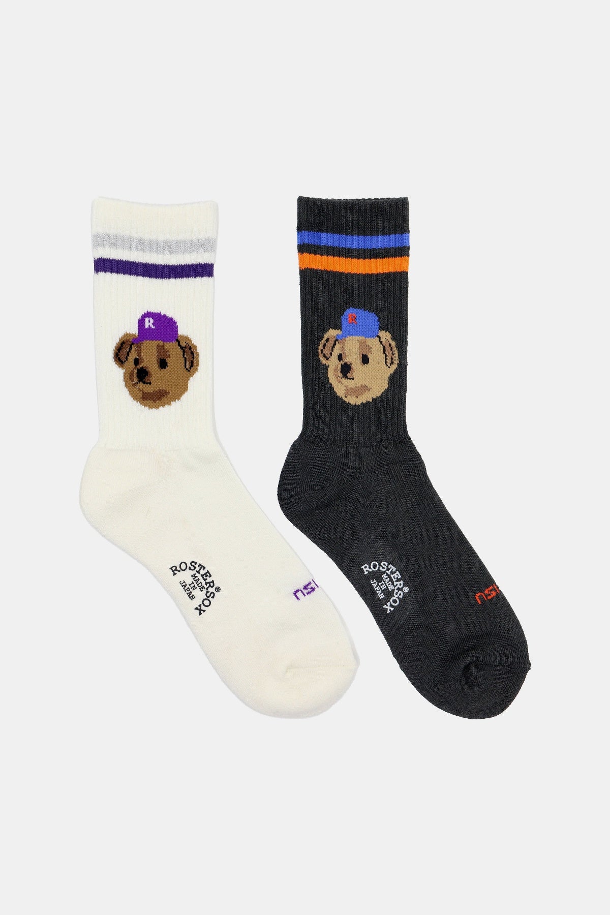 Team Bear Socks Black