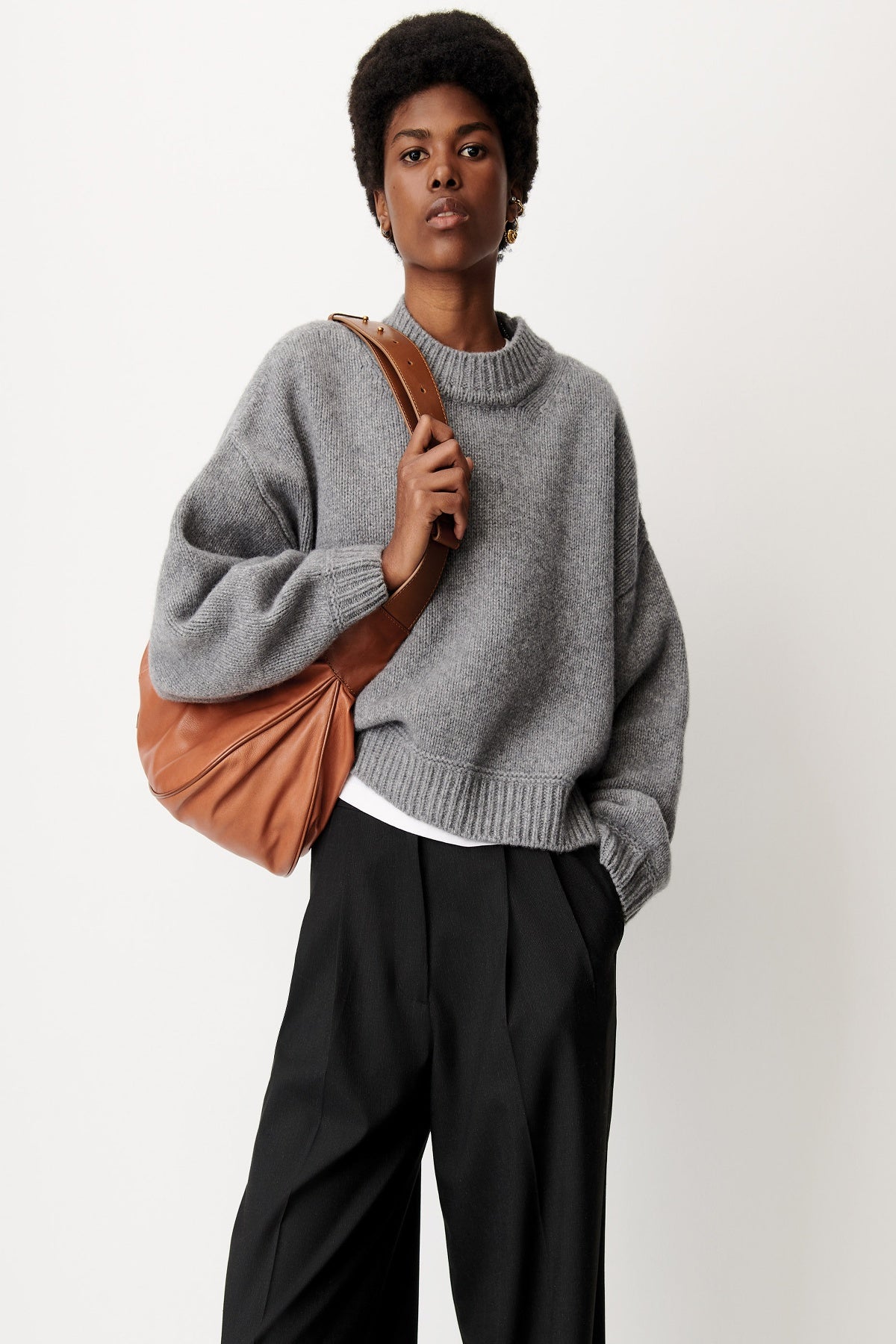 Spero Pullover Mid Grey